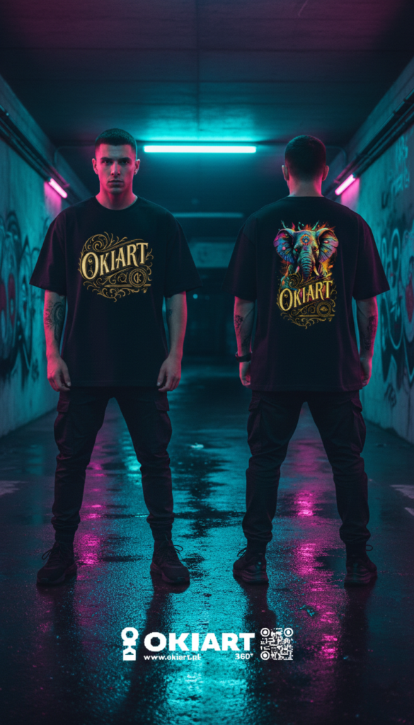 OKIART – studio kreatywne i drukarnia reklamowa. Projektowanie WWW, branding, etykiety, nadruki na odzieży, gadżety reklamowe, druk.