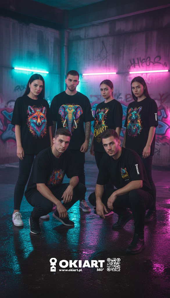 OKIART – studio kreatywne i drukarnia reklamowa. Projektowanie WWW, branding, etykiety, nadruki na odzieży, gadżety reklamowe, druk.